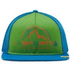 La Sportiva LS Trucker Hat -ClimbPro Store La Sportiva LS Trucker Cap kale space blue 1jpg