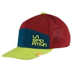 La Sportiva Traverse Trucker -ClimbPro Store La Sportiva Traverse trucker hat apple green chilli 2