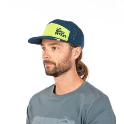 La Sportiva Traverse Trucker -ClimbPro Store La Sportiva Traverse trucker hat opal apple 1