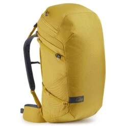 Lowe Alpine Rogue 48 - Rock Climbing Crag Bag -ClimbPro Store Lowe Alpine Climbing Crag Bag Rogue 48 golden palm front