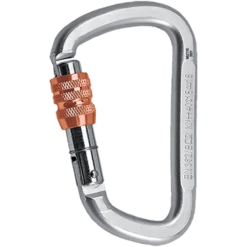 Rock Empire Steel D Screwgate Carabiner (D-KL-S)
