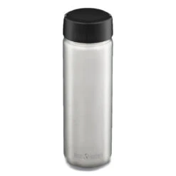 Klean Kanteen Wide Mouth 800ml Bottle Loop Cap -ClimbPro Store Wide800silv