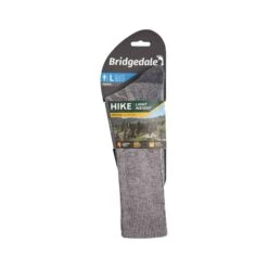 Bridgedale Mens Hike Light Weight Comfort Socks 10 Bridgedale Mens Hike Light Weight Comfort Socks -ClimbPro Store bridgedale mens hike lightweight merino comfort boot cut socks grey 3