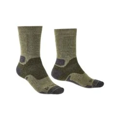 Bridgedale Mens Hike Mid Weight Performance Socks 20 Bridgedale Mens Hike Mid Weight Performance Socks -ClimbPro Store bridgedale mens midweight merino performance boot cut socks green 1