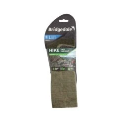 Bridgedale Mens Hike Mid Weight Performance Socks 22 Bridgedale Mens Hike Mid Weight Performance Socks -ClimbPro Store bridgedale mens midweight merino performance boot cut socks green 3
