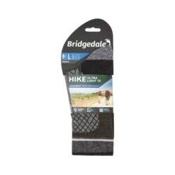 Bridgedale Hike Ultra Light T2 Coolmax Socks -ClimbPro Store bridgedale mens ultra light t2 coolmax performance boot cut socks black 3