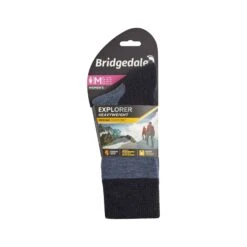 Bridgedale Womens Expedition Heavy Weight Comfort Socks -ClimbPro Store bridgedale womens expedition heaveyweight merino comfort socks storm blue 3