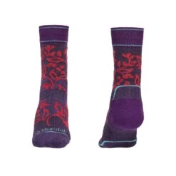 Bridgedale Womens Hike Mid Weight Performance Socks -ClimbPro Store bridgedale womens midweight merino performance boot cut socks pk pattern 2