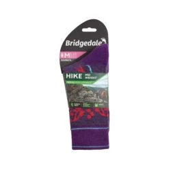 Bridgedale Womens Hike Mid Weight Performance Socks -ClimbPro Store bridgedale womens midweight merino performance boot cut socks pk pattern 3