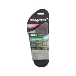 Bridgedale Womens Hike Ultra Light T2 Performance Socks -ClimbPro Store bridgedale womens ultralight merino t2 performance crew aubergine 3