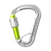 Edelrid HMS Strike Screw FG Carabiner - Climbing Hardware -ClimbPro Store edelrid HMS strike screw gate FG climbing belay carabiner silver 1