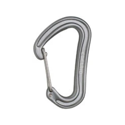 Edelrid Nineteen G Krab - Ultralight Wiregate Carabiner -ClimbPro Store edelrid nineteen g wire gate climbing carabiner slate