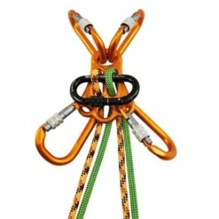 KONG Full Rigging Plate - Belay Plate And Descender -ClimbPro Store kong full friction plate rigging plate orange 3