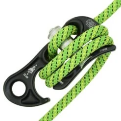 KONG Hydrobot Descender - Abseiling/Rappelling Device -ClimbPro Store kong hydrobot descender black 5