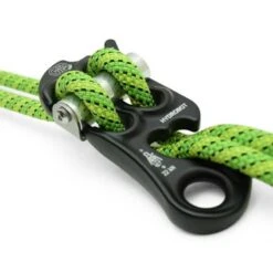 KONG Hydrobot Descender - Abseiling/Rappelling Device -ClimbPro Store kong hydrobot descender black 8