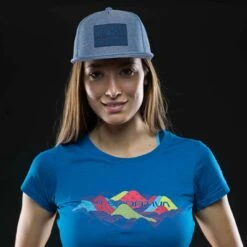 La Sportiva Flat Hat -ClimbPro Store la sportiva flat hat neptune on model