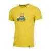 La Sportiva Cinquecento Tee -ClimbPro Store la sportiva mens cinquecento t shirt climbing apparel moss 1