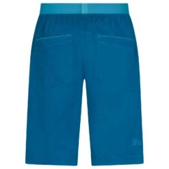 La Sportiva Flatanger Climbing Shorts - Mens -ClimbPro Store la sportiva mens flatanger shorts climbing clothing space blue topaz 2