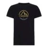 La Sportiva Logo Tee -ClimbPro Store la sportiva mens logo tee climbing apparel black 1