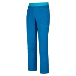 La Sportiva Roots Climbing Pant - Mens 26 La Sportiva Roots Climbing Pant - Mens -ClimbPro Store la sportiva mens roots climbing pant electric blue maui 1