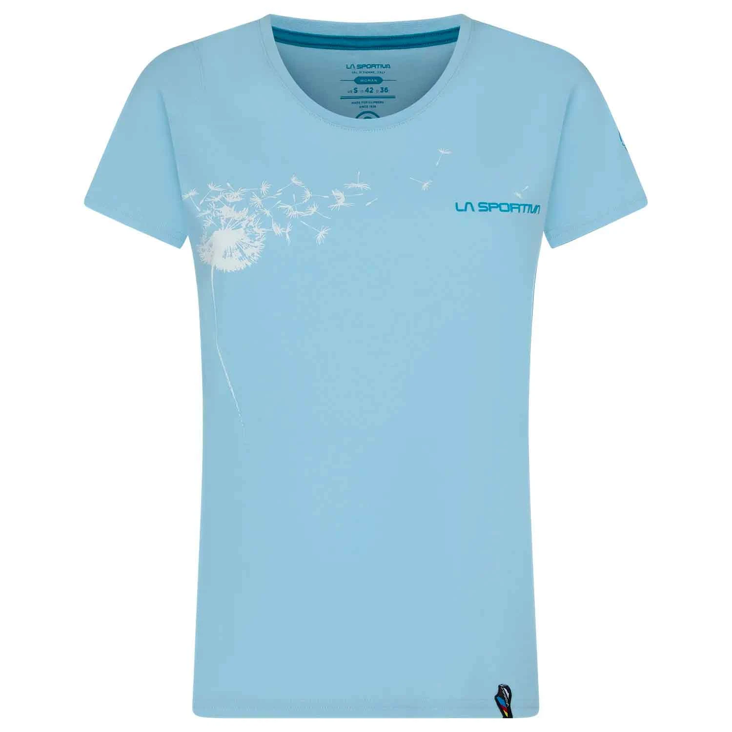 Gear Up for Adventure: Must-Have Outdoor Essentials for 2025 -ClimbPro Store la sportiva womens windy tee climbing clothing celestial blue 1