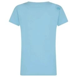 La Sportiva Windy Tee - Womens -ClimbPro Store la sportiva womens windy tee climbing clothing celestial blue 2