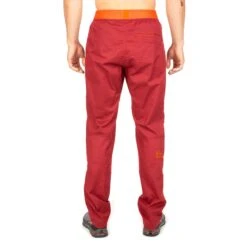 La Sportiva Roots Climbing Pant - Mens 36 La Sportiva Roots Climbing Pant - Mens -ClimbPro Store la sportiva roots climbing pant chilli on body 2