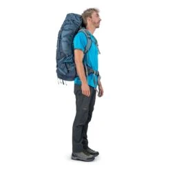 Osprey Atmos AG 65 - Mens Hiking Pack -ClimbPro Store osprey atmos 65 mens hiking pack on body