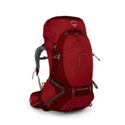 Osprey Atmos AG 65 - Mens Hiking Pack -ClimbPro Store osprey atmos 65 mens hiking pack rigby red
