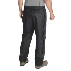 Outdoor Research Apollo Pants -ClimbPro Store outdoor research apollo pants rain shellwear black on body back