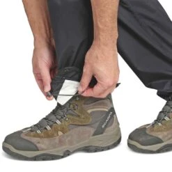 Outdoor Research Apollo Pants -ClimbPro Store outdoor research apollo pants rain shellwear black on body elastic ankle cuff