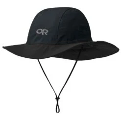 Outdoor Research Seattle Sombrero GTX -ClimbPro Store outdoor research seattle sombrero waterproof hat black 1