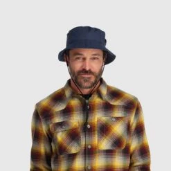 Outdoor Research Chore Bucket Hat -ClimbPro Store outdoor research unisex chore bucket hat navel blue 3