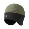 Outdoor Research Wind Warrior Hat - GORE WINDSTOPPER Beanie -ClimbPro Store outdoor research unisex wind warrior beanie hat windproof foliage green black