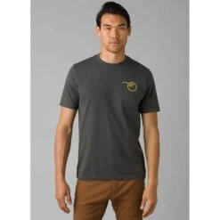 Prana Mountain Maven Tee -ClimbPro Store prana mens mountain maven tee charcoal heather 3