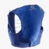 Salomon Advance Skin 12 Set - Ultra Running Hydration Vest -ClimbPro Store salomon advance skin 12 set trail running hydration best nautical blue ebony white 1