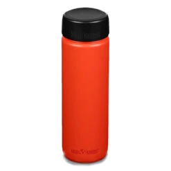 Klean Kanteen Wide Mouth 800ml Bottle Loop Cap -ClimbPro Store wide800red